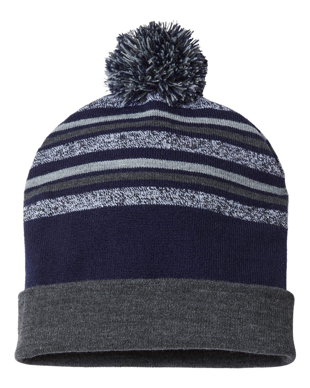CAP AMERICA - USA-Made Striped Beanie - RKL12 - Image 3