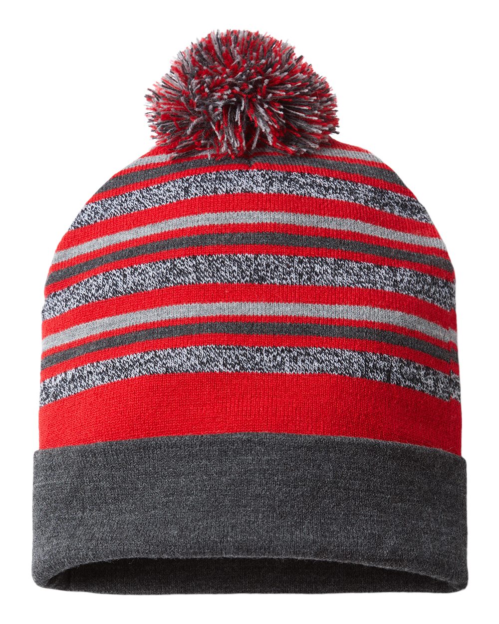 CAP AMERICA - USA-Made Striped Beanie - RKL12 - Image 4