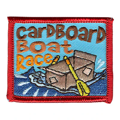 Cardboard Boat Race Patch