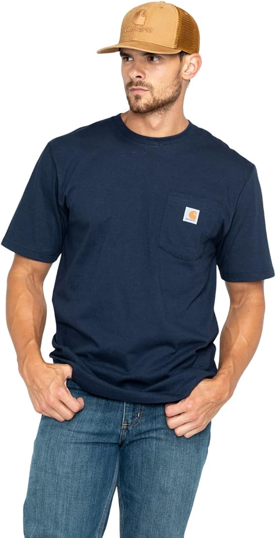 Carhartt Loose Fit Heavyweight Short-Sleeve Pocket T-Shirt - Image 16