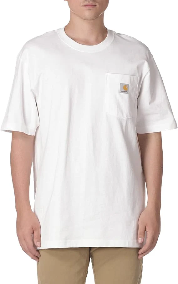 Carhartt Loose Fit Heavyweight Short-Sleeve Pocket T-Shirt - Image 4