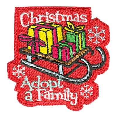 Christmas Adopt A Family Patch