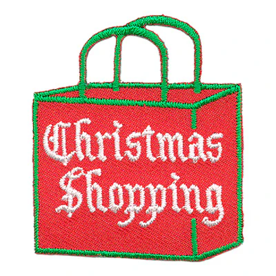 Christmas Shopping Patch