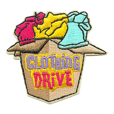 Clothing Drive Patch