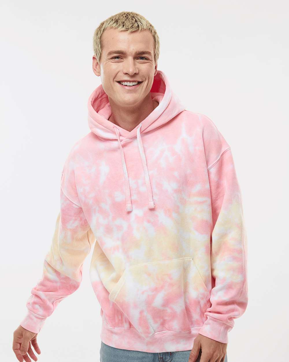 Colortone Tie-Dyed Hooded Sweatshirt - Image 2
