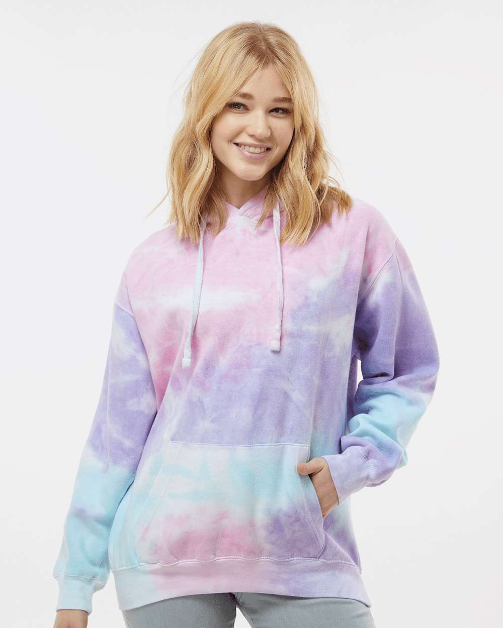 Colortone Tie-Dyed Hooded Sweatshirt - Image 6