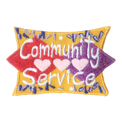 Community Service Patch