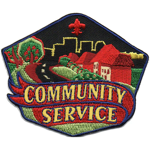 Community Service  Patch