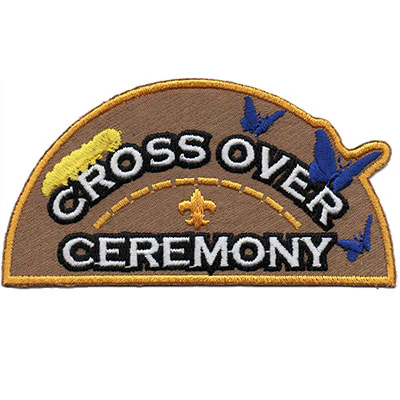 Cross Over Ceremony BSA Patch