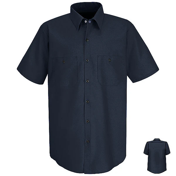 Red Kap Short Sleeve Industrial Work Shirt - Image 15