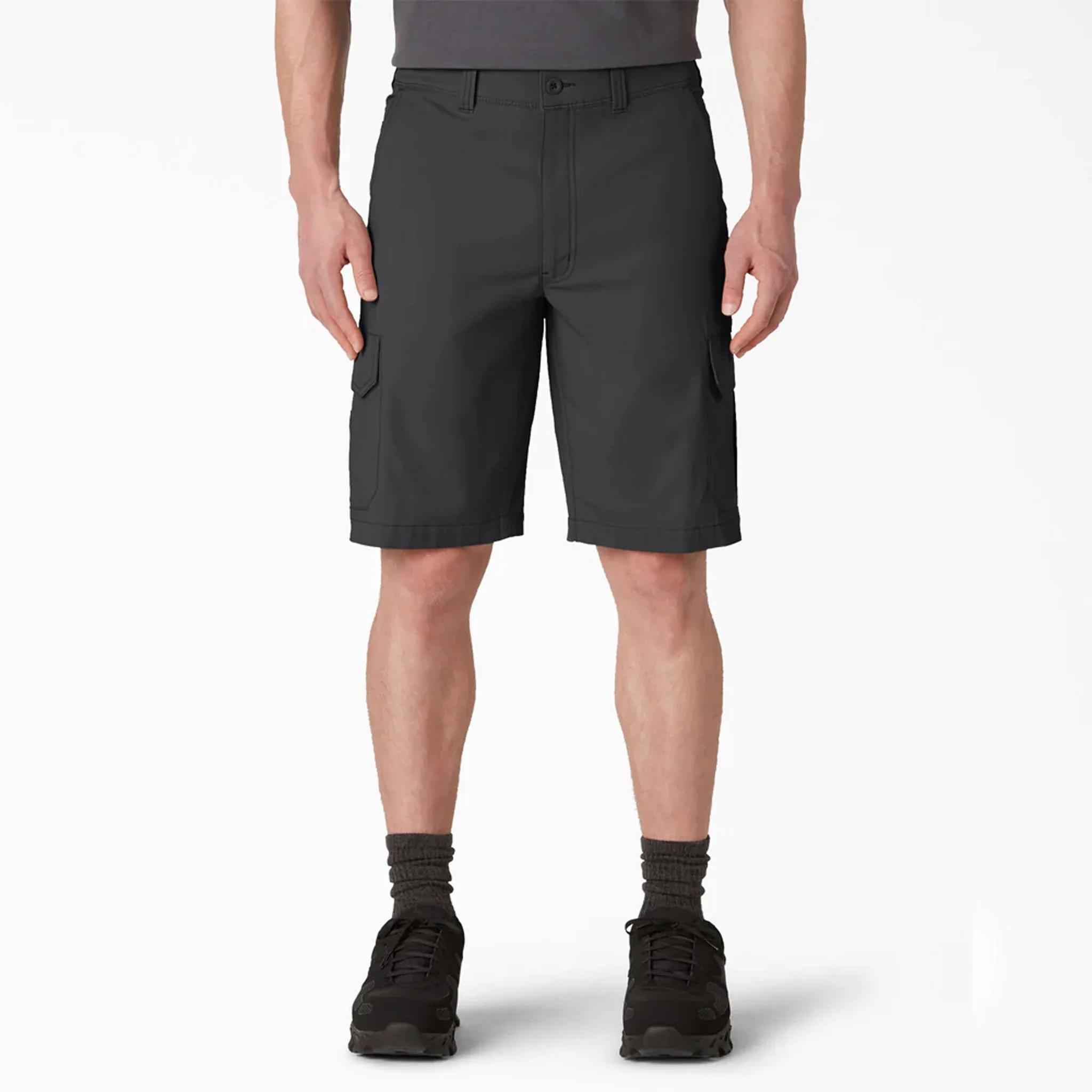 Dickies 11" FLEX Cooling Regular Fit Utility Shorts, Black, 38W, Clearance