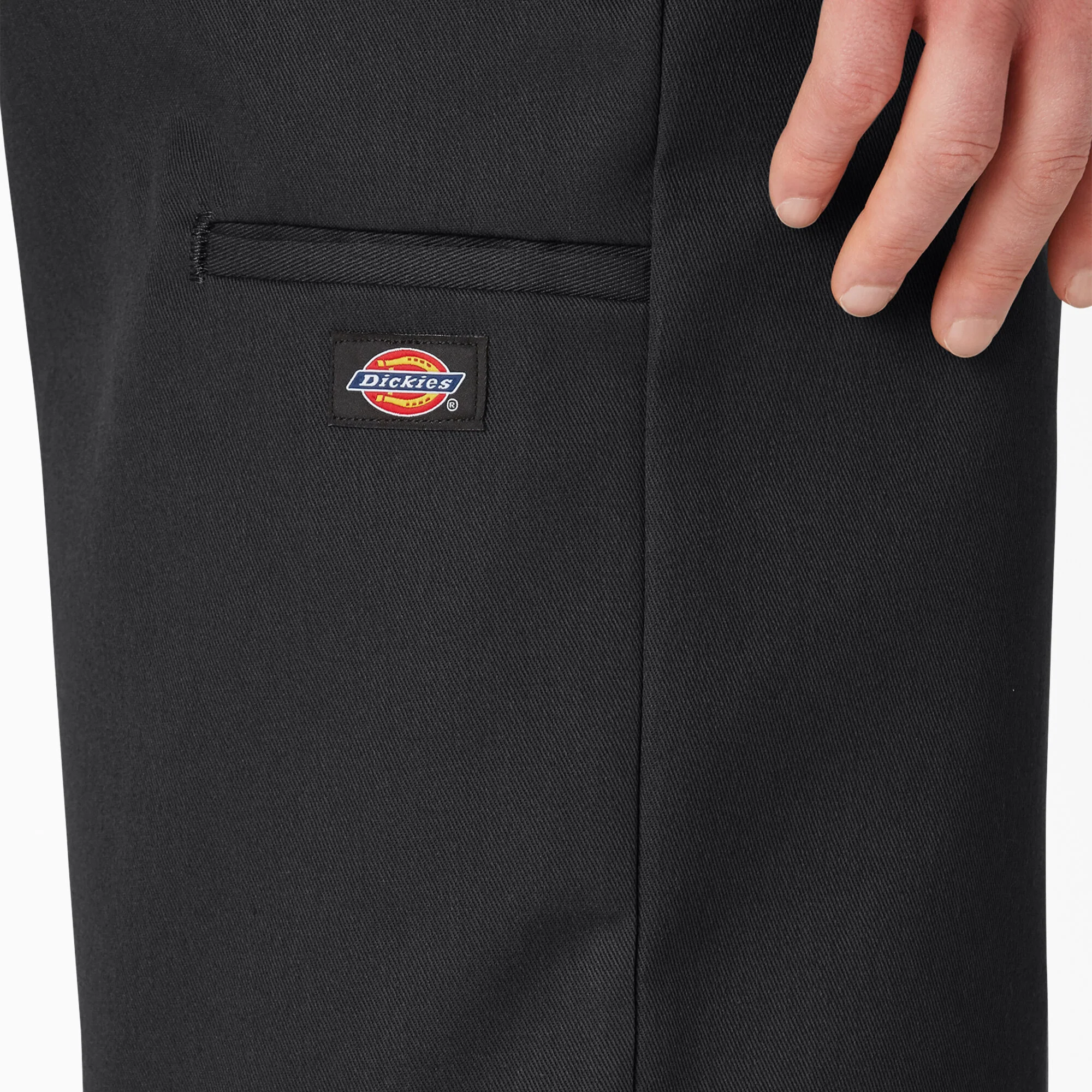 Dickies 13" Loose Fit Flat Front Work Shorts - 42283 Black - Image 4