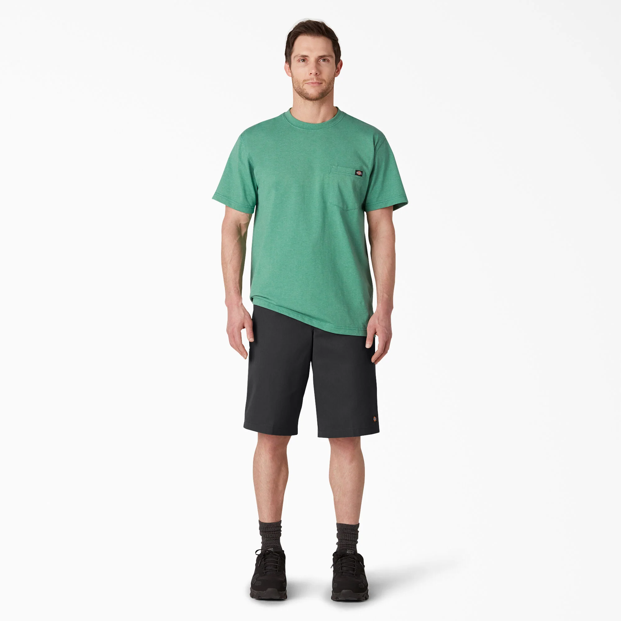 Dickies 13" Loose Fit Flat Front Work Shorts - 42283 Black - Image 5