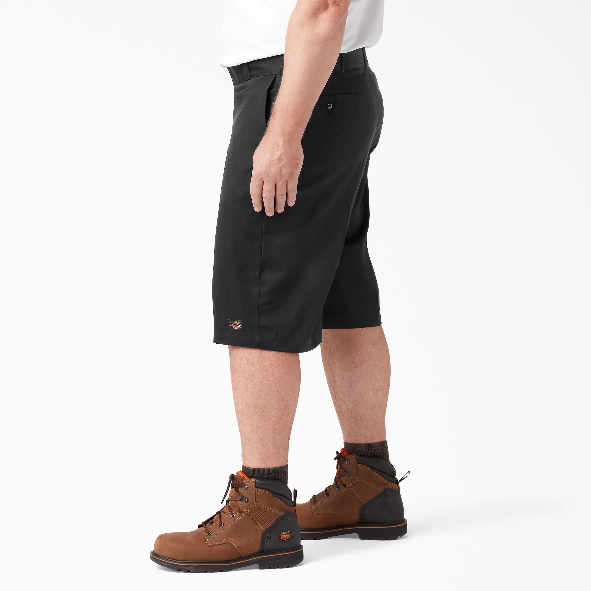 Dickies 13" Loose Fit Flat Front Work Shorts - 42283 Black - Image 7