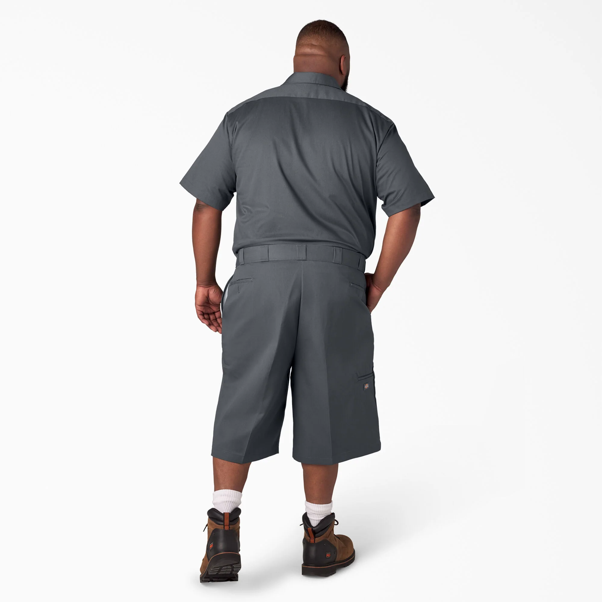 Dickies 13" Loose Fit Flat Front Work Shorts - Charcoal (42283) - Image 11