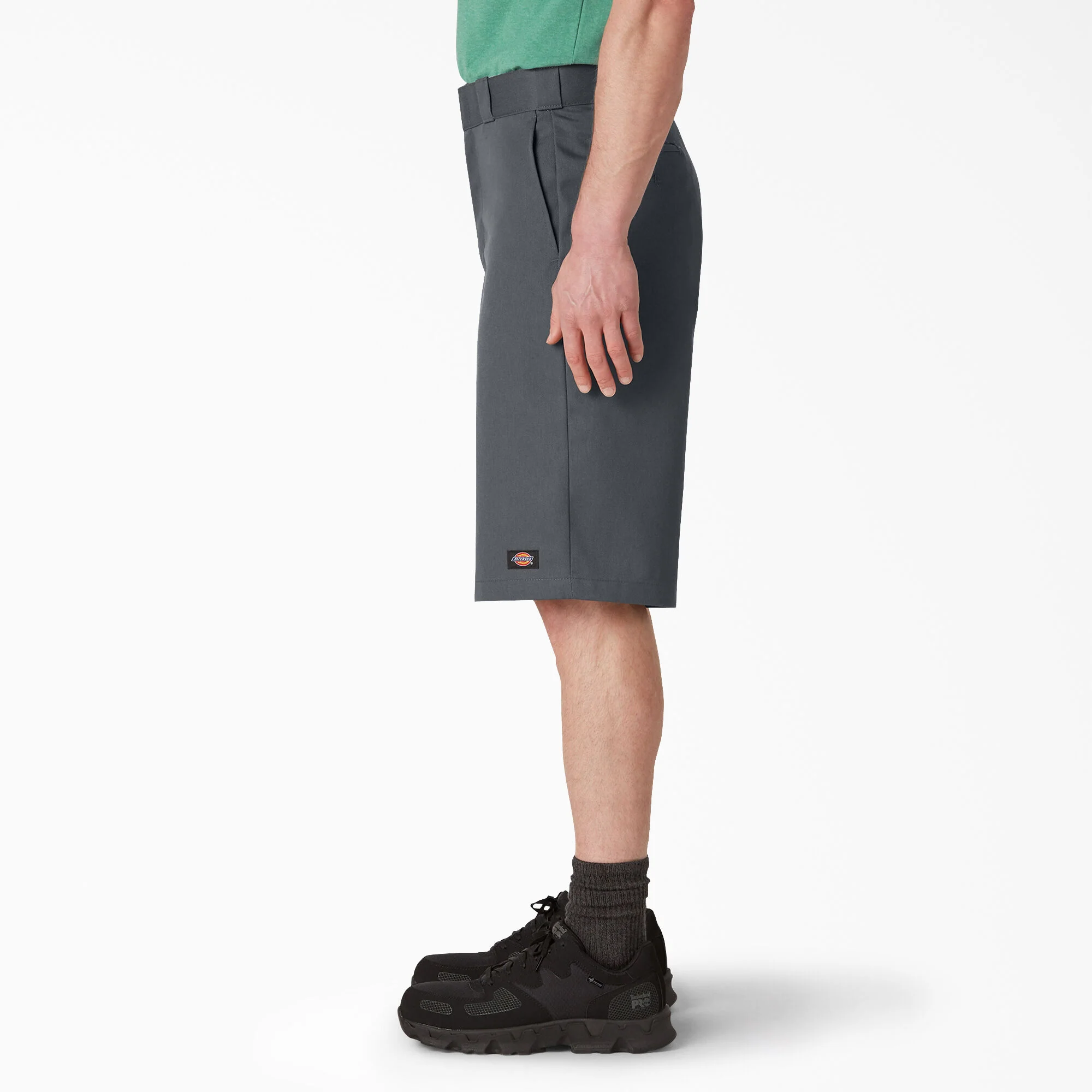 Dickies 13" Loose Fit Flat Front Work Shorts - Charcoal (42283) - Image 2