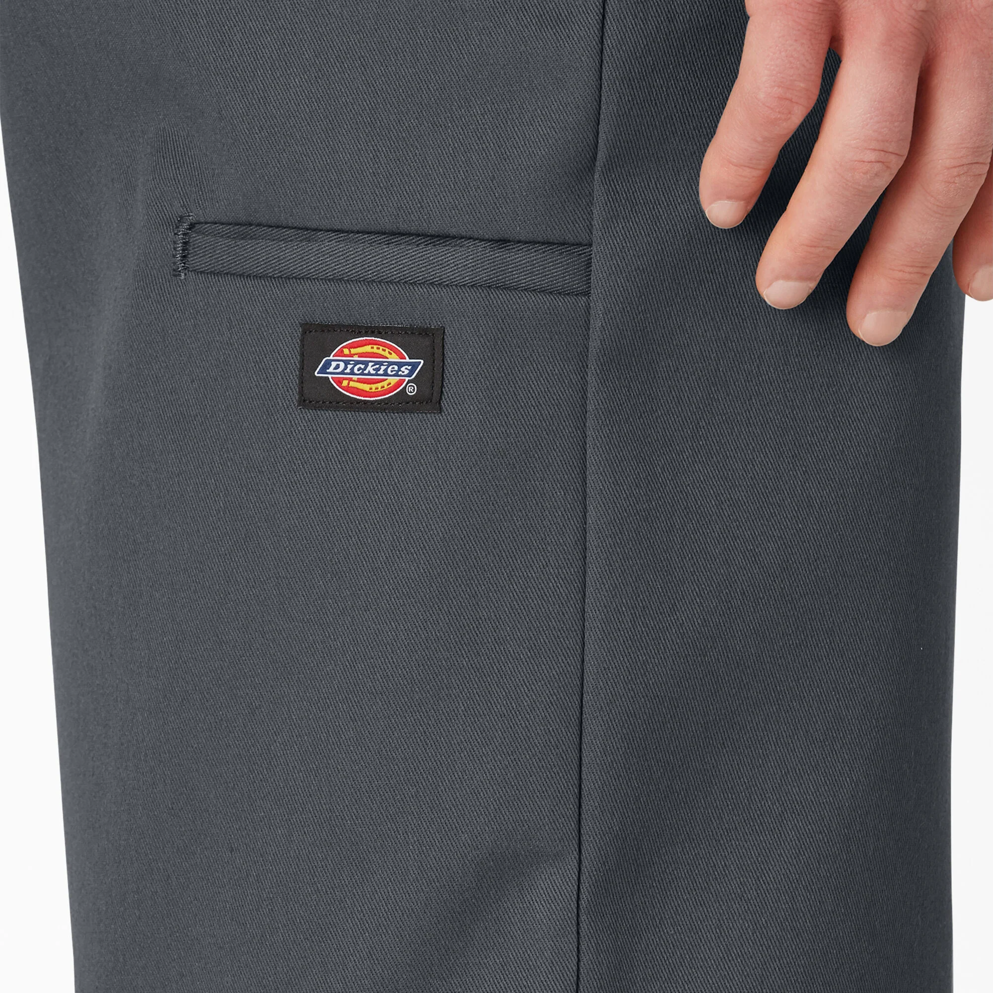 Dickies 13" Loose Fit Flat Front Work Shorts - Charcoal (42283) - Image 4