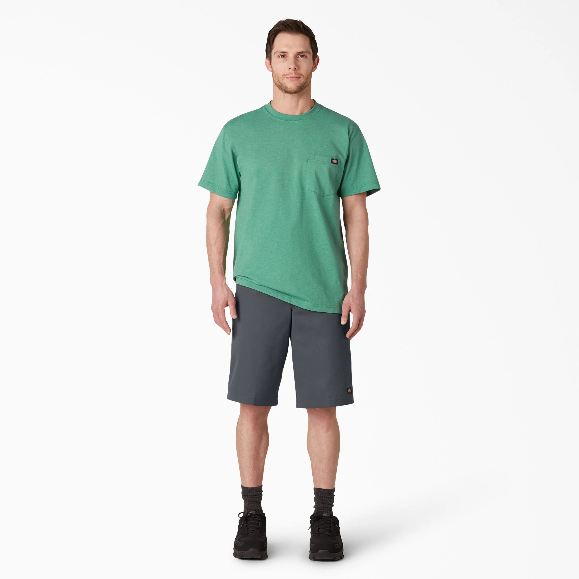 Dickies 13" Loose Fit Flat Front Work Shorts - Charcoal (42283) - Image 5