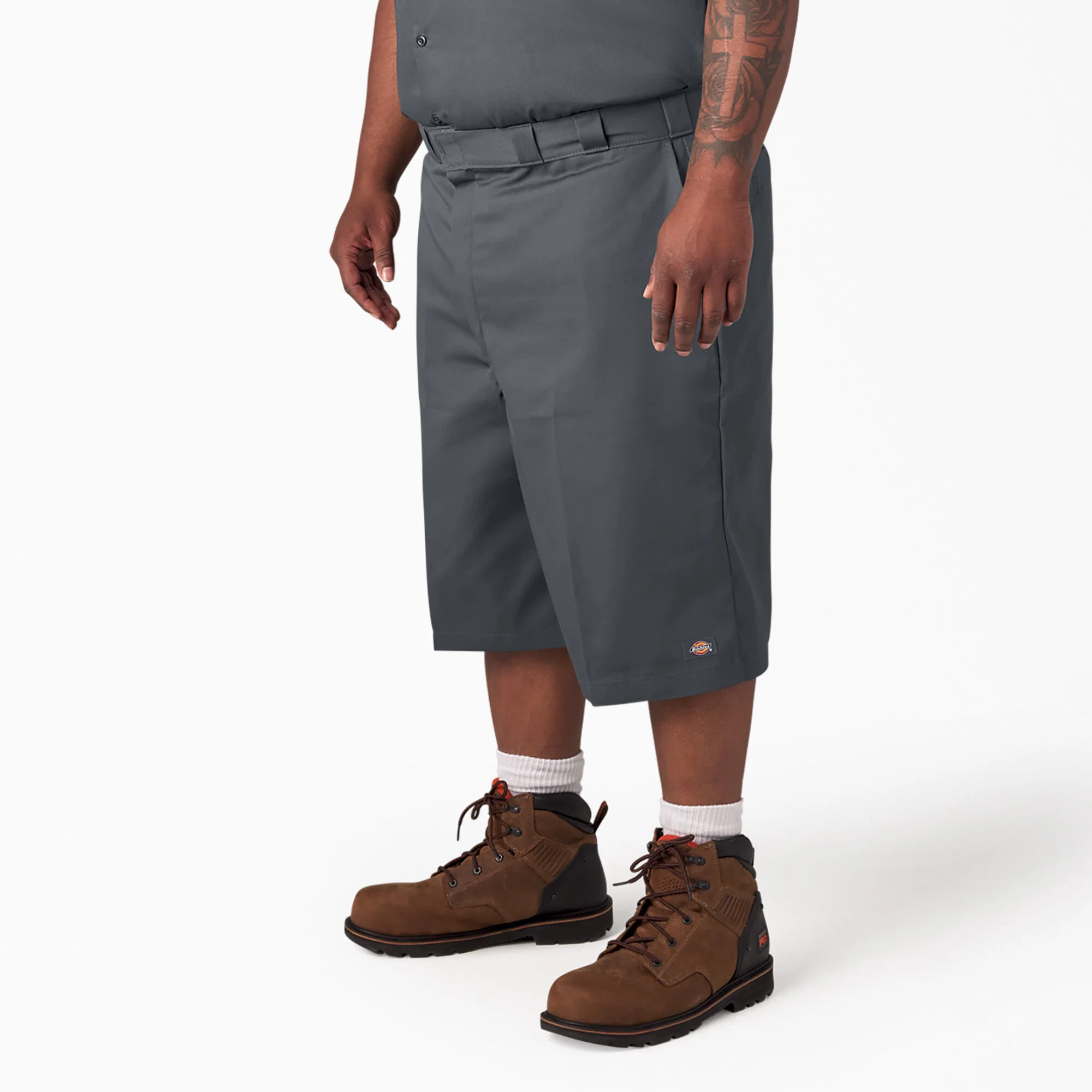 Dickies 13" Loose Fit Flat Front Work Shorts - Charcoal (42283) - Image 7