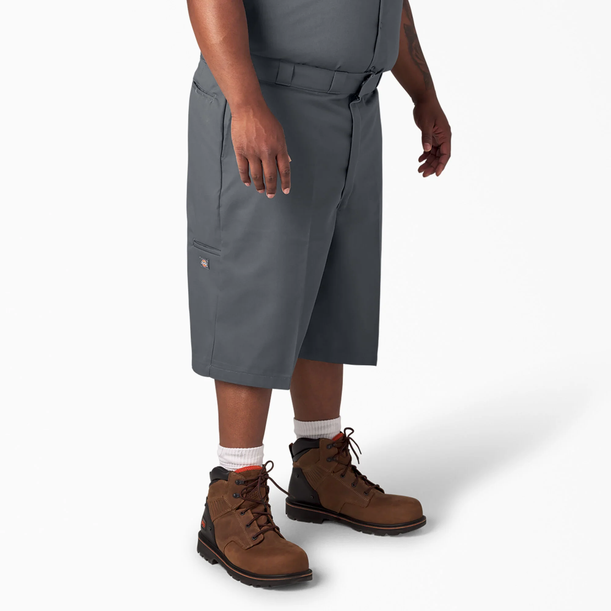 Dickies 13" Loose Fit Flat Front Work Shorts - Charcoal (42283) - Image 8