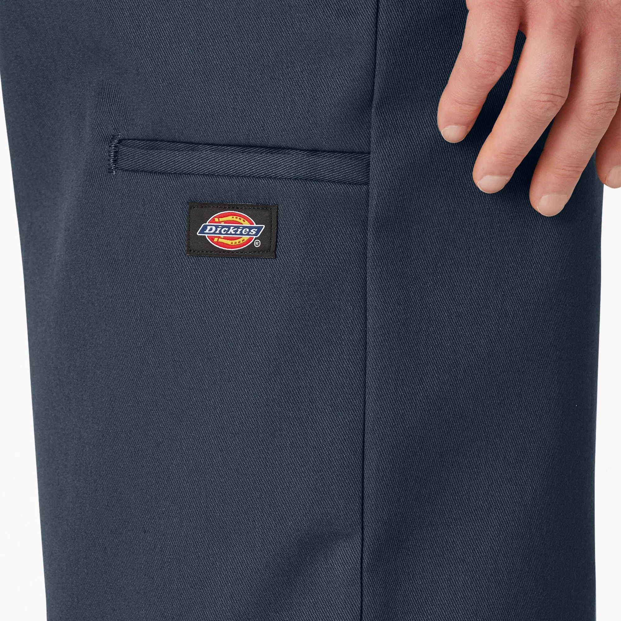 Dickies 13" Loose Fit Flat Front Work Shorts - Dark Navy (42283) - Image 4