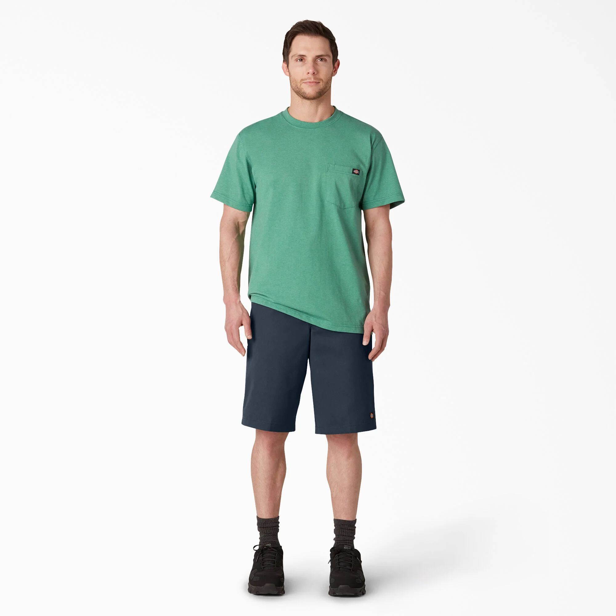 Dickies 13" Loose Fit Flat Front Work Shorts - Dark Navy (42283) - Image 5