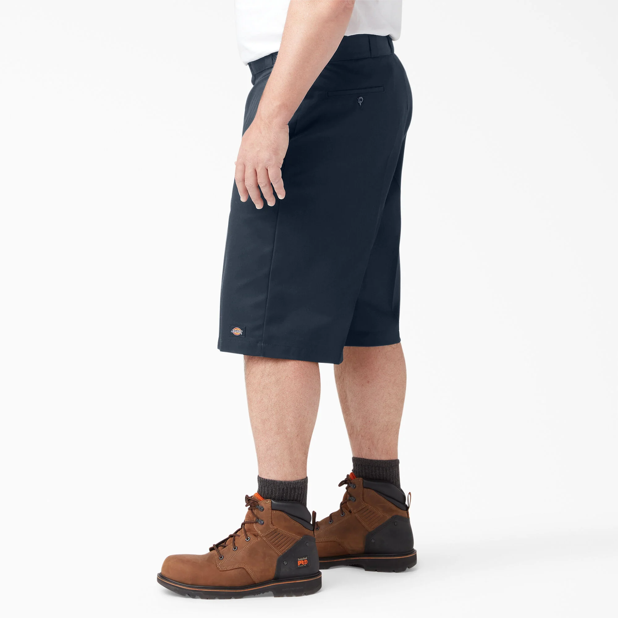 Dickies 13" Loose Fit Flat Front Work Shorts - Dark Navy (42283) - Image 7