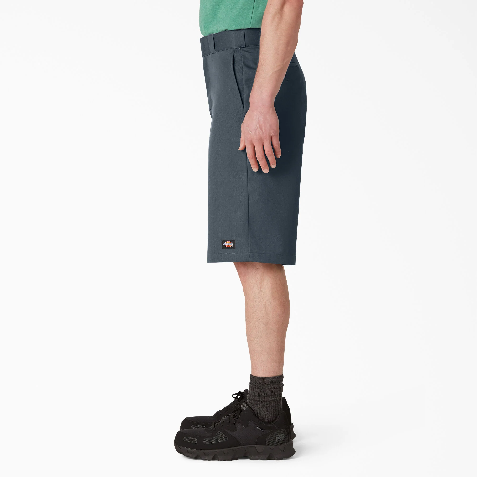 Dickies 13" Loose Fit Flat Front Work Shorts - 42283 - Diesel Gray - Image 2