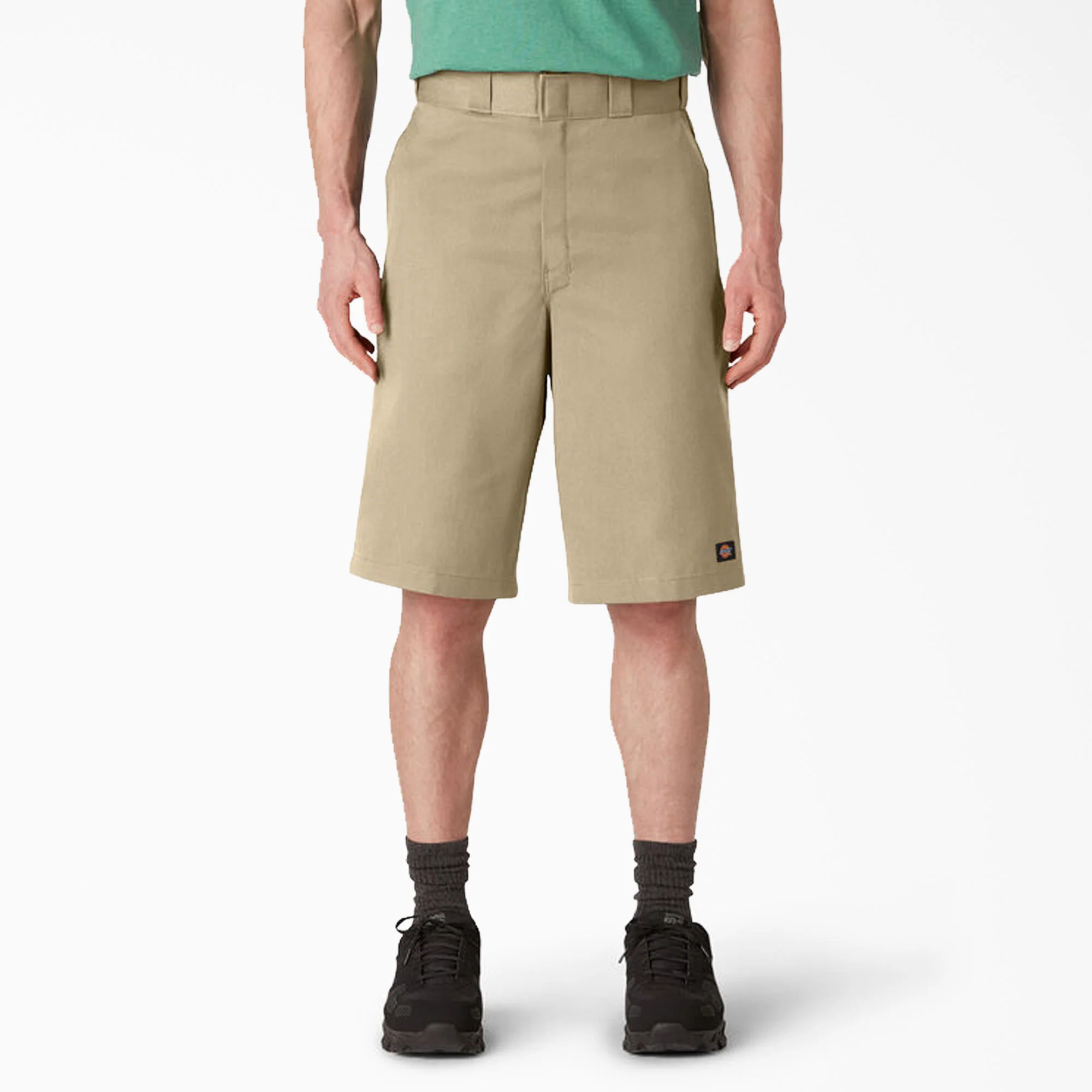 Dickies 13" Loose Fit Flat Front Work Shorts - Khaki 42283