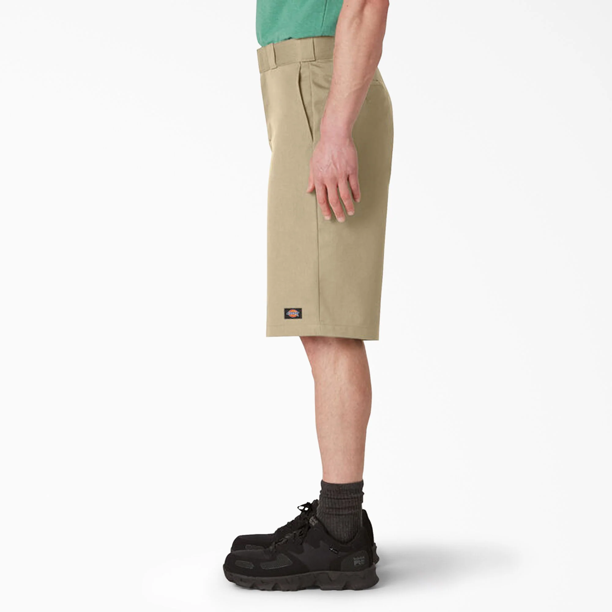 Dickies 13" Loose Fit Flat Front Work Shorts - Khaki 42283 - Image 2