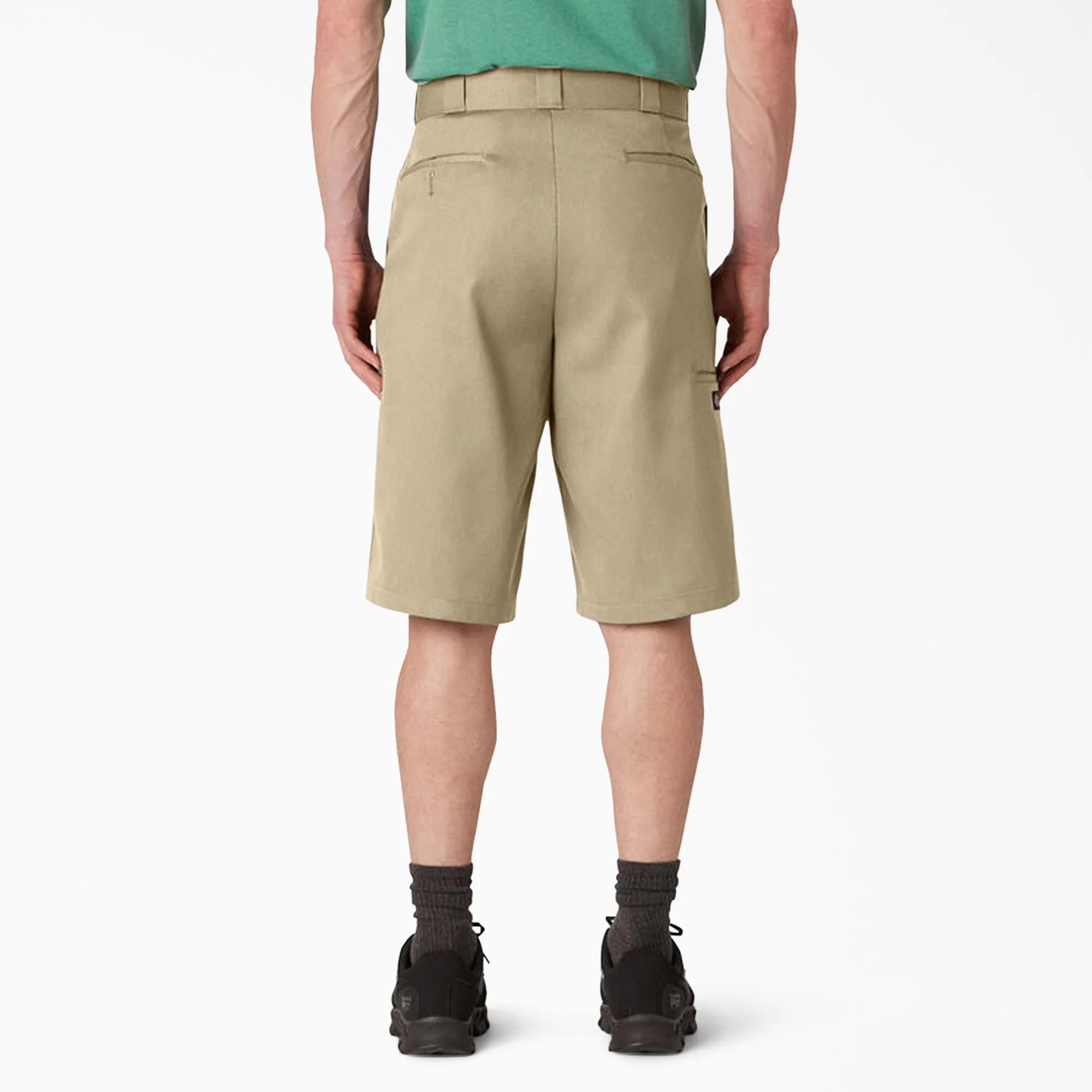 Dickies 13" Loose Fit Flat Front Work Shorts - Khaki 42283 - Image 3