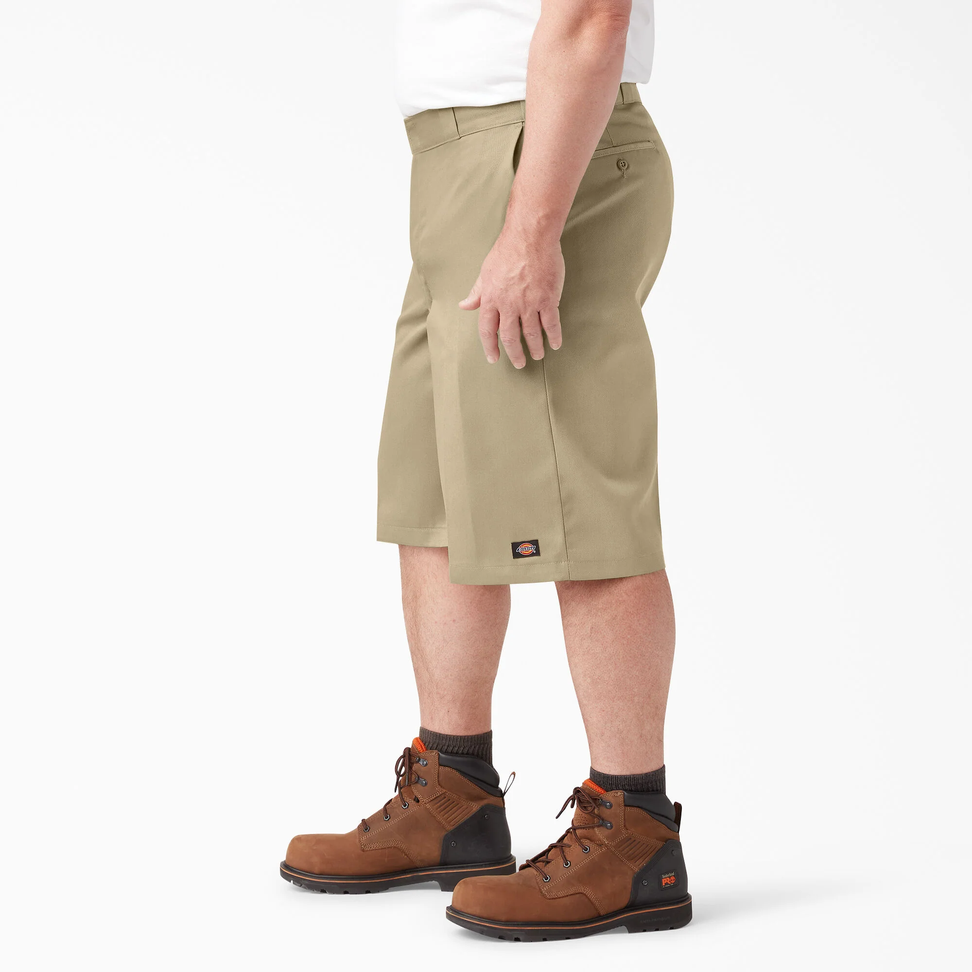 Dickies 13" Loose Fit Flat Front Work Shorts - Khaki 42283 - Image 7