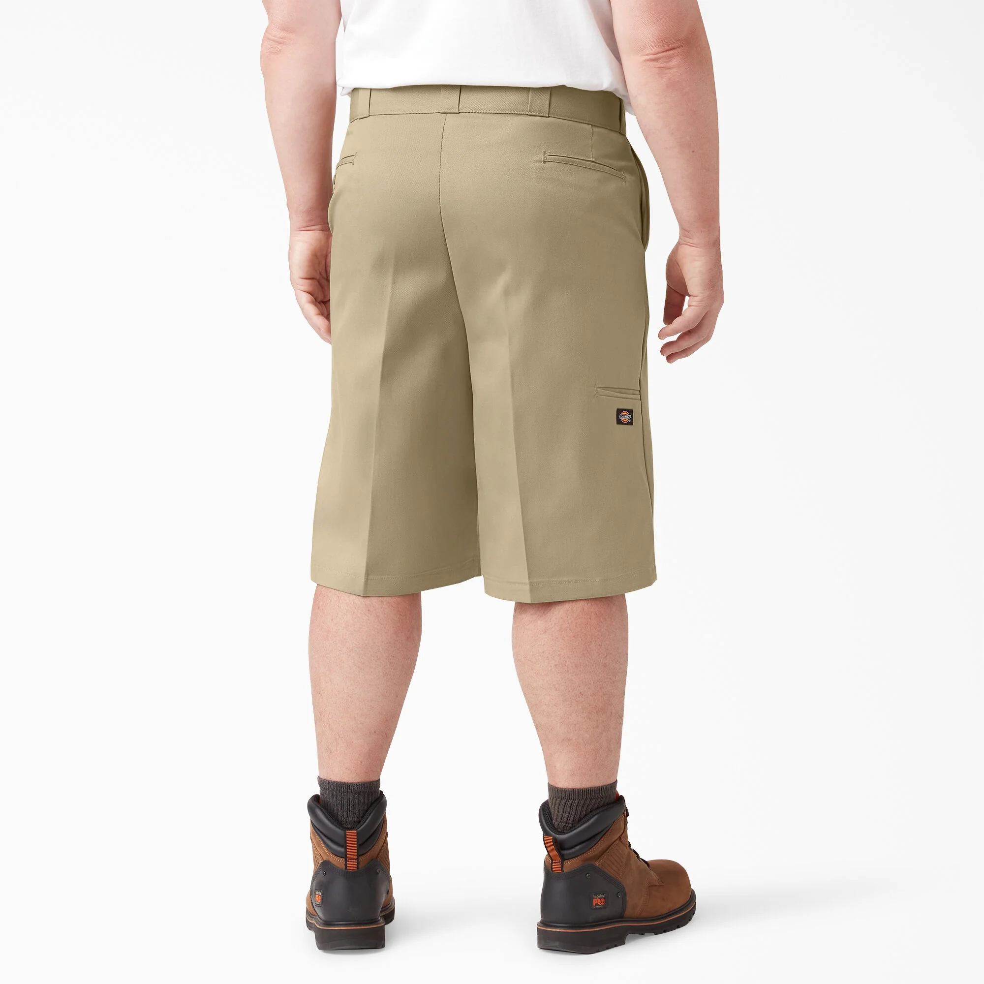 Dickies 13" Loose Fit Flat Front Work Shorts - Khaki 42283 - Image 8