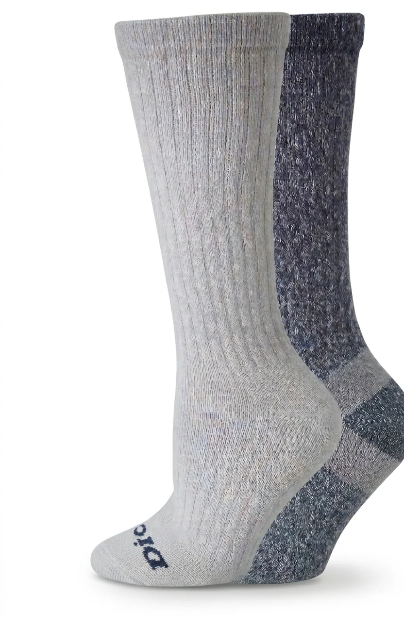 Dickie's 2-PAIR WOOL BLEND THERMALS Merino Wool Blend Thermal Crew (I215207M) - Image 3