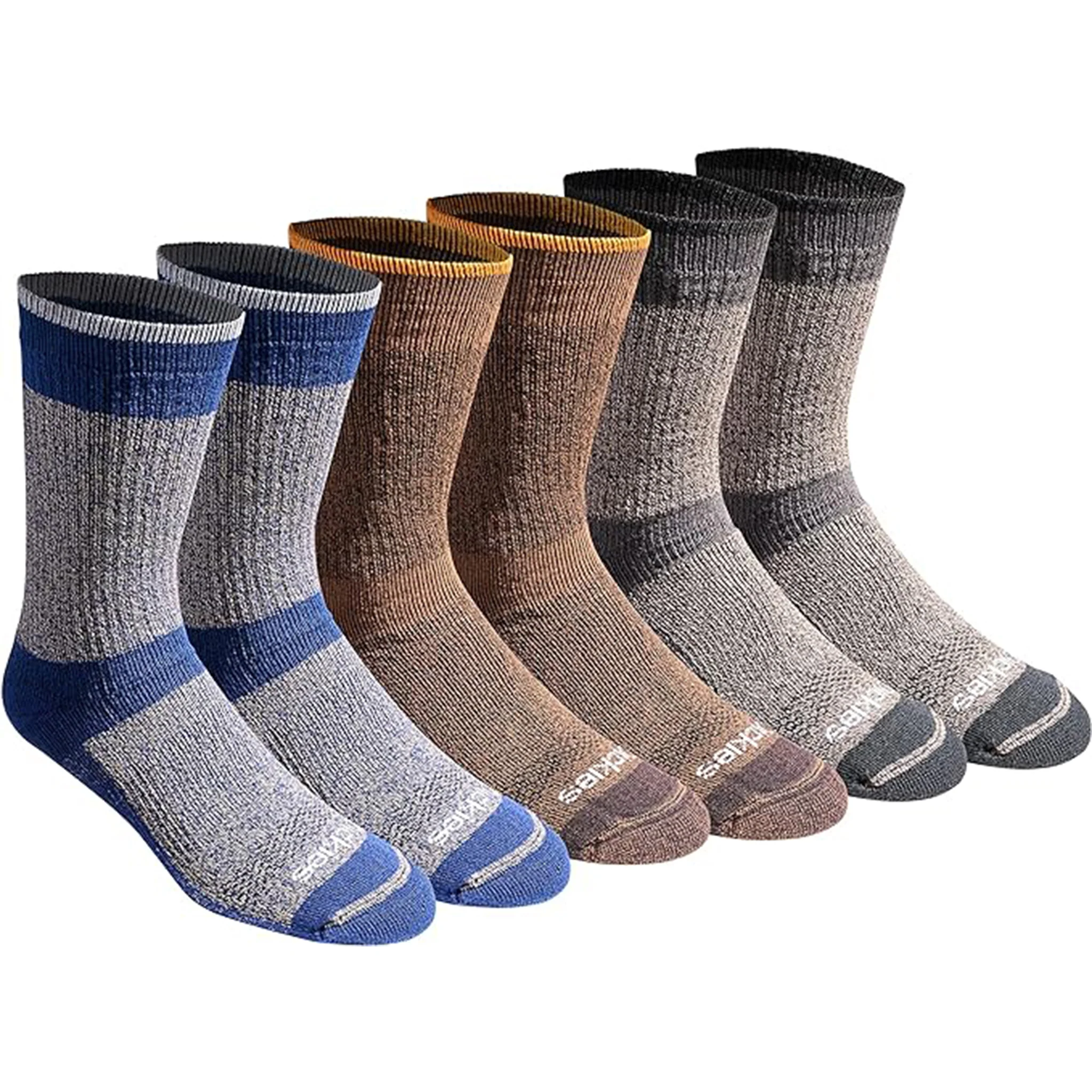 Dickies Men's 6 Packs Dri-Tech Max Cushion Crew Socks, Sizes 6-12 (I611010) - Image 8