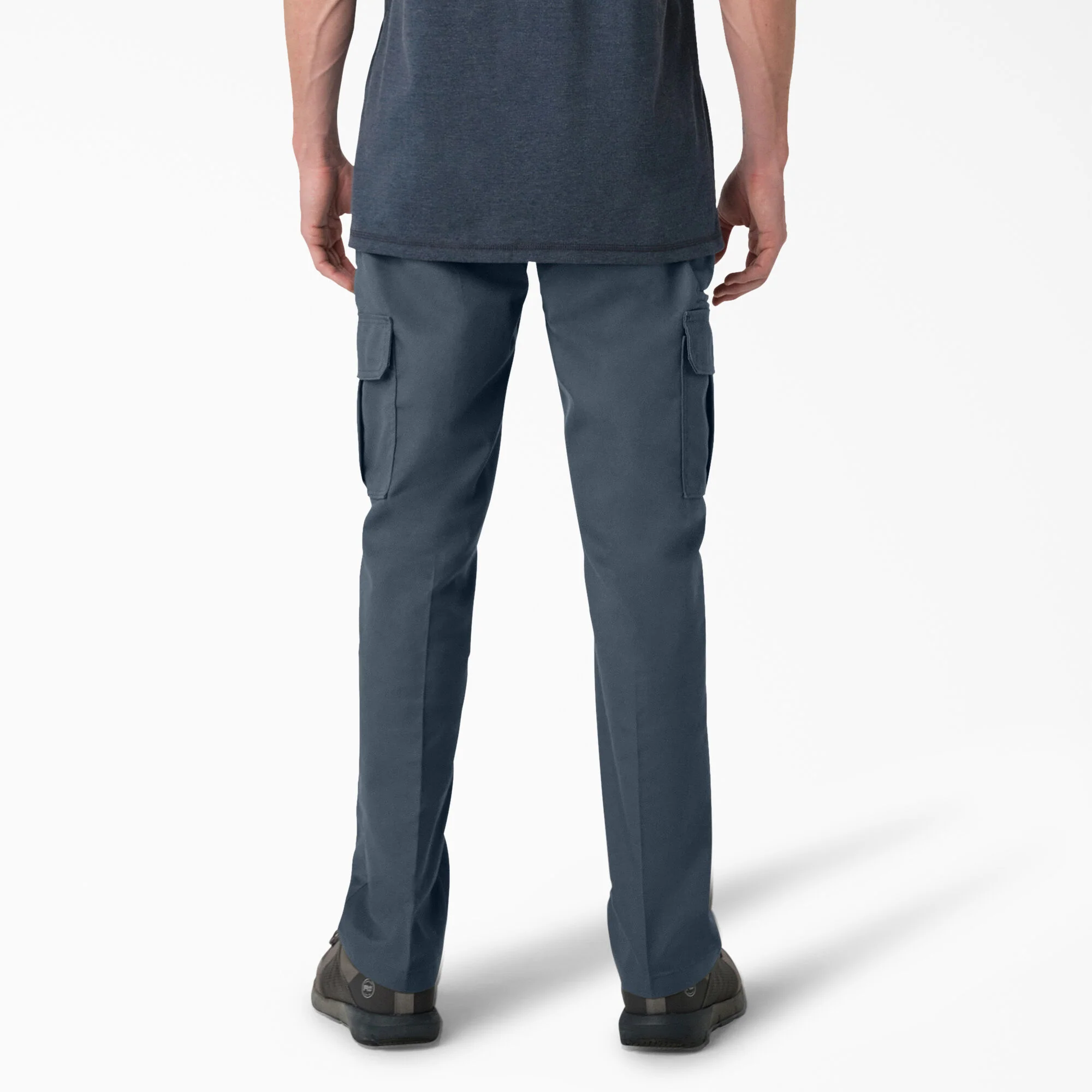 Dickies FLEX Regular Fit Cargo Pants - Airforce Blue-DWP595 - Image 2