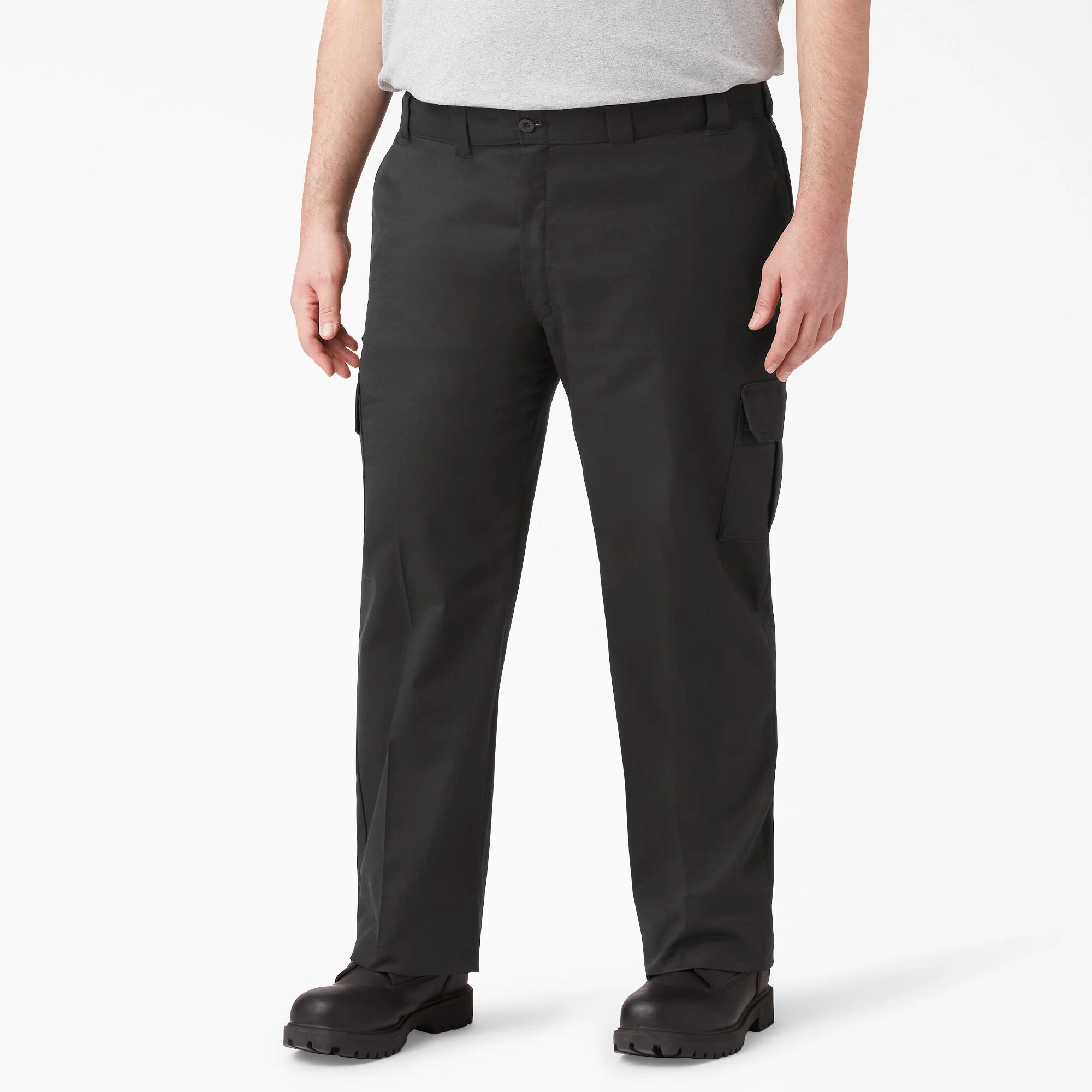 Dickies FLEX Regular Fit Cargo Pants, Black, 46 x 32, Clearance - Image 12