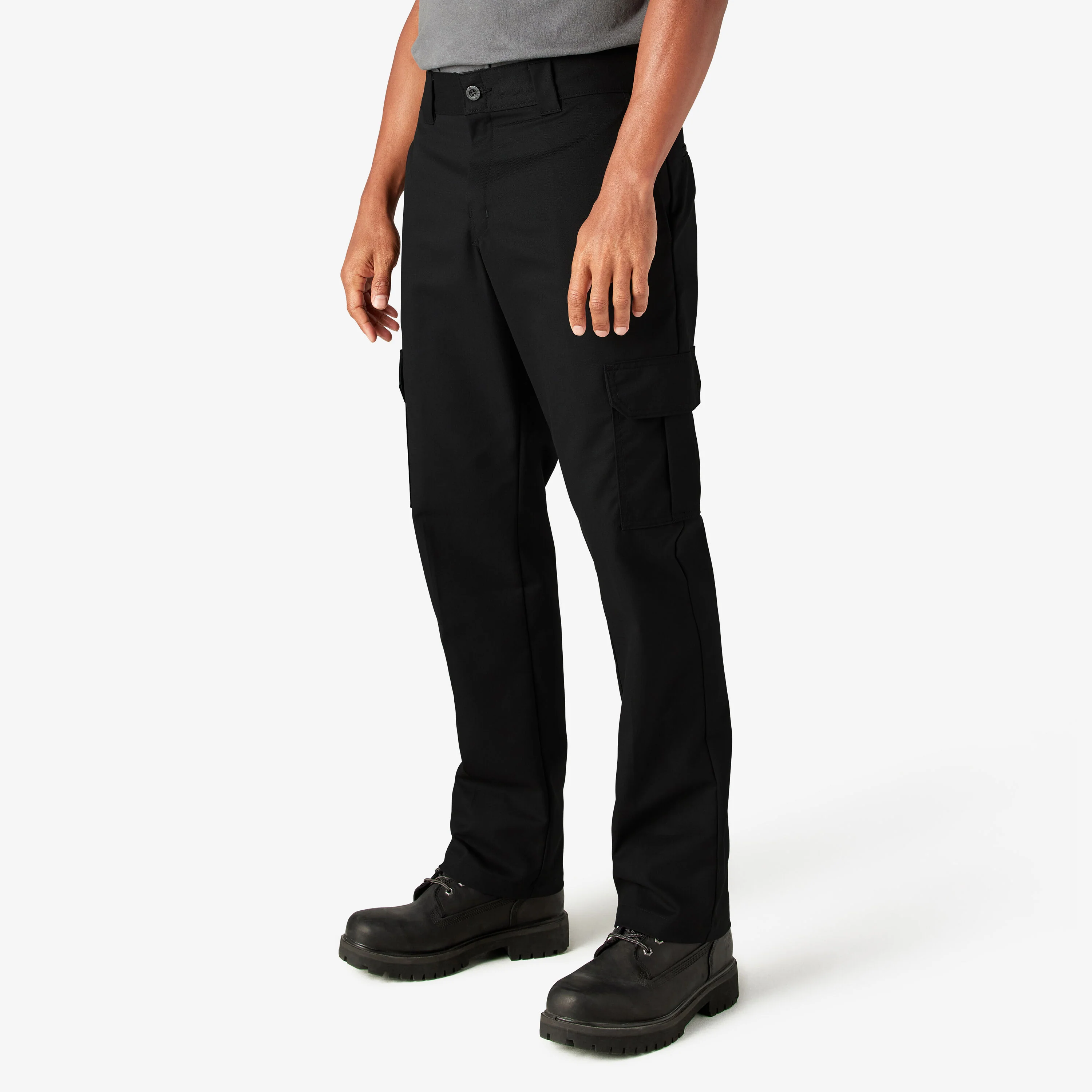 Dickies FLEX Regular Fit Cargo Pants, Black, 46 x 32, Clearance - Image 3