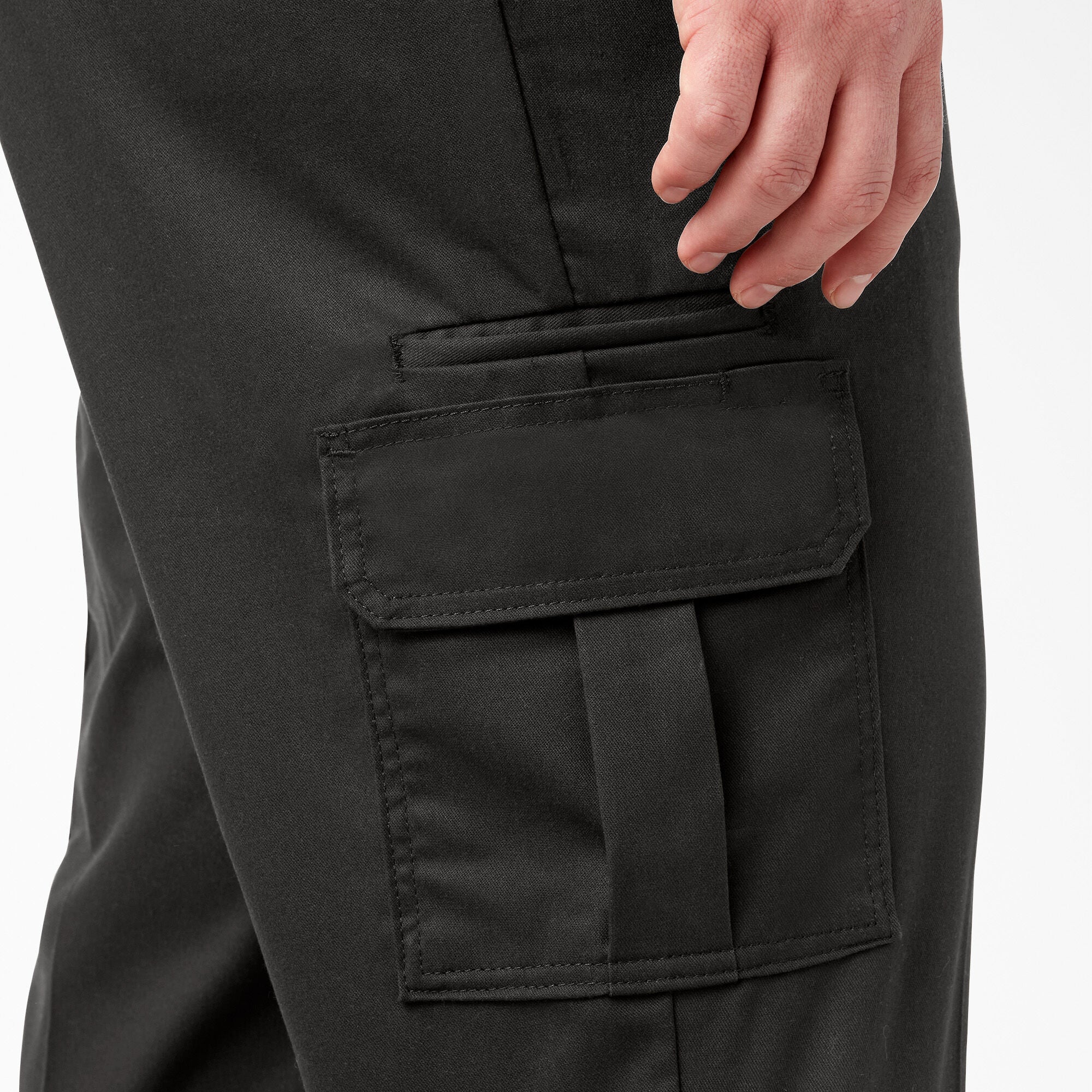 Dickies FLEX Regular Fit Cargo Pants, Black, 46 x 32, Clearance - Image 5