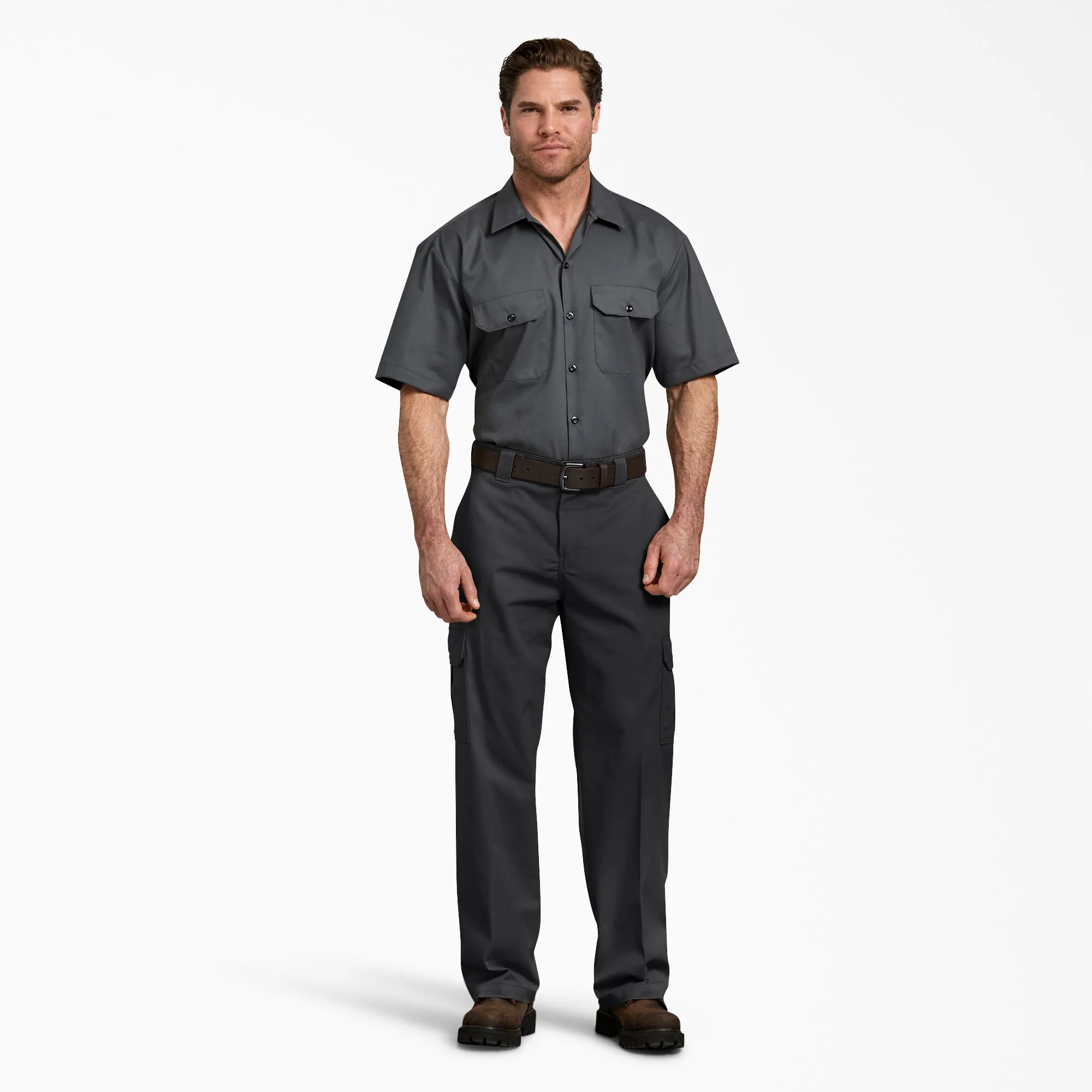 Dickies FLEX Relaxed Fit Cargo Pants - Black -A87MC - Image 4