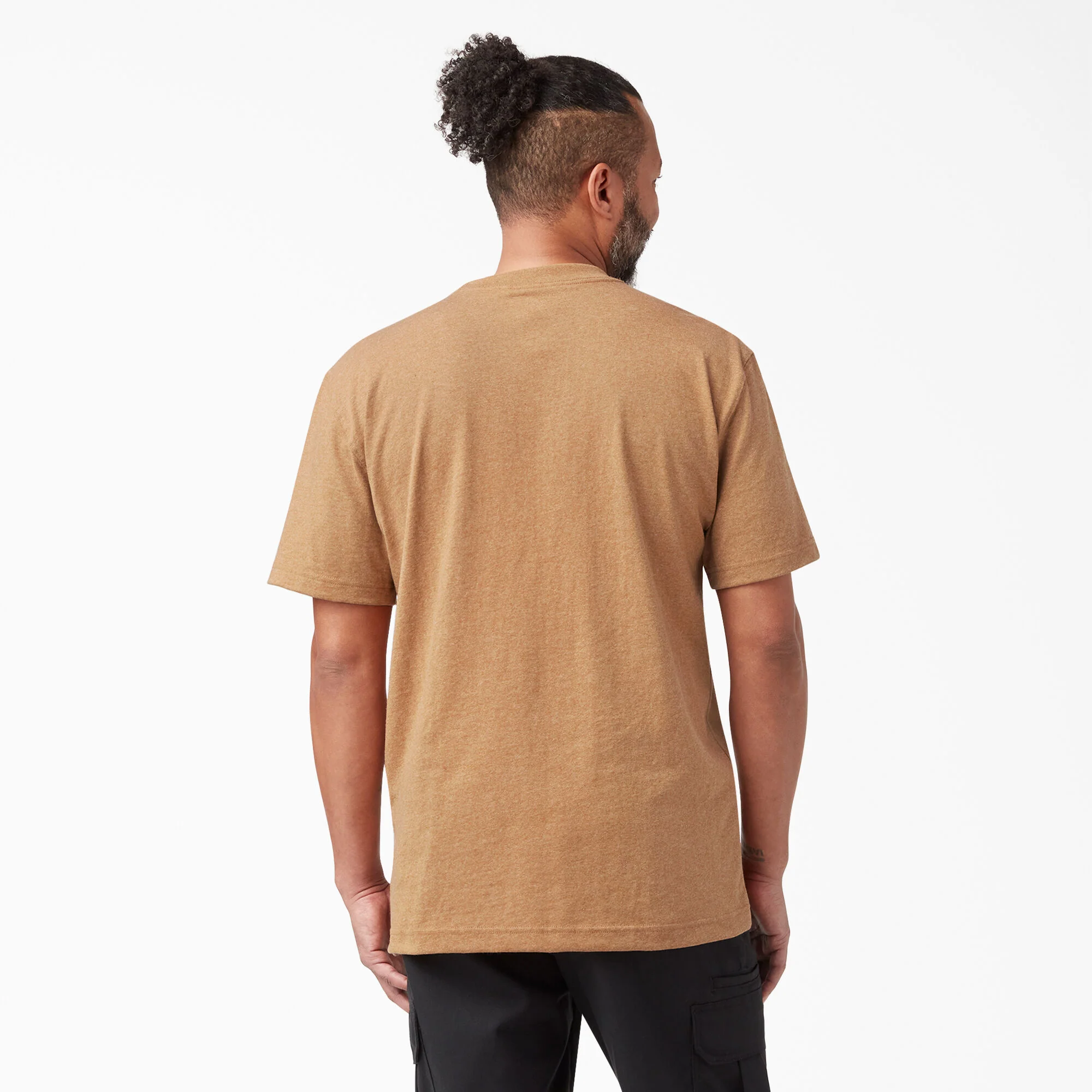 Dickies Heavyweight Heathered Short Sleeve Pocket T-Shirt - Image 3