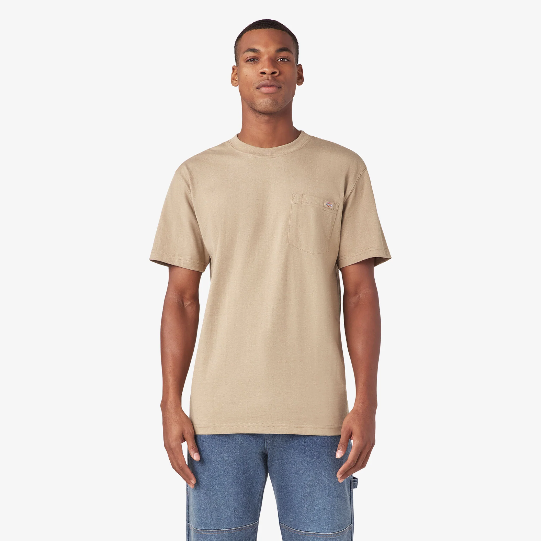 Dickies Heavyweight Heathered Short Sleeve Pocket T-Shirt - Image 8