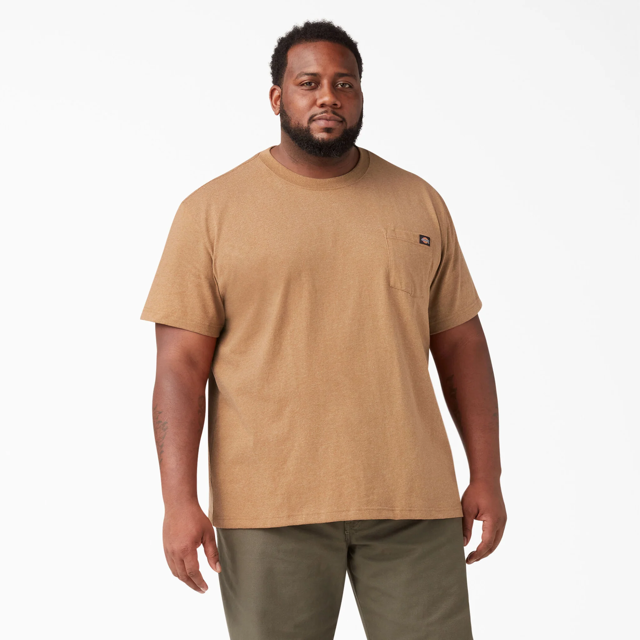Dickies Heavyweight Heathered Short Sleeve Pocket T-Shirt - Big and Tall WS450
