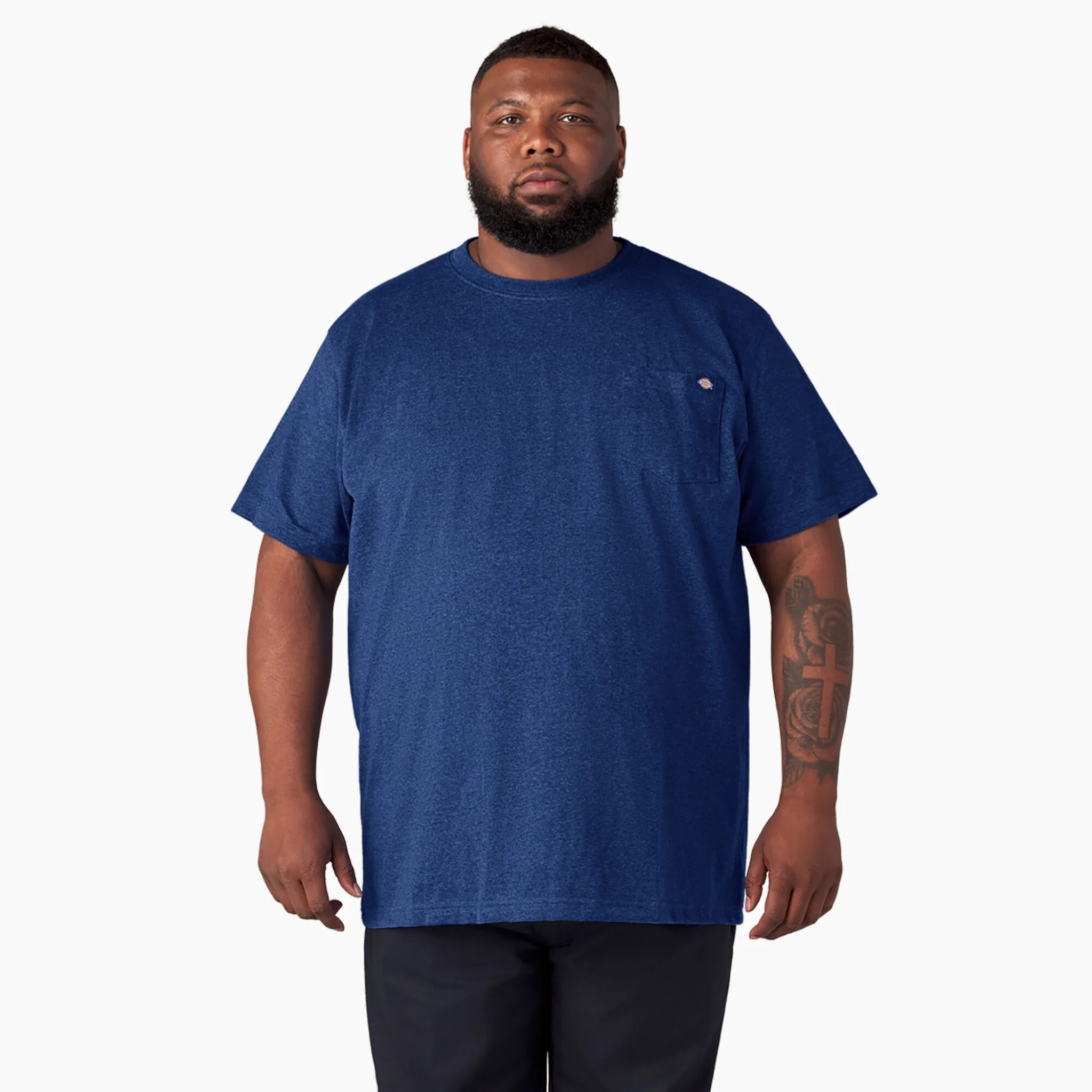 Dickies Heavyweight Heathered Short Sleeve Pocket T-Shirt - Big and Tall WS450 - Image 16