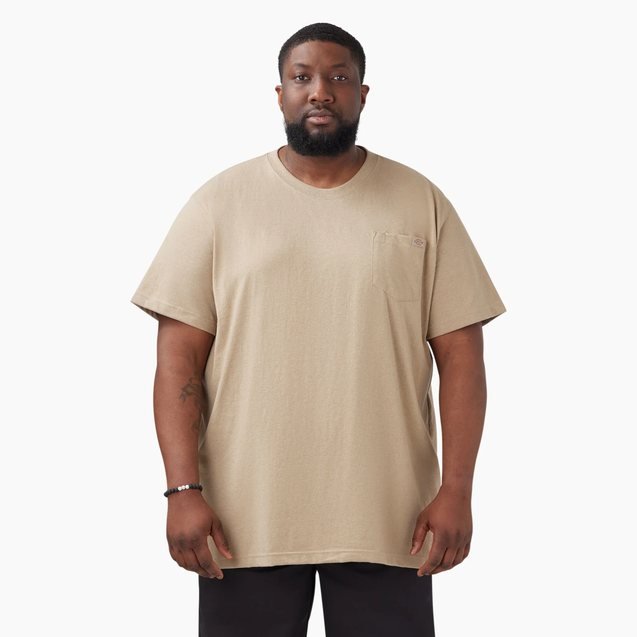 Dickies Heavyweight Heathered Short Sleeve Pocket T-Shirt - Big and Tall WS450 - Image 8