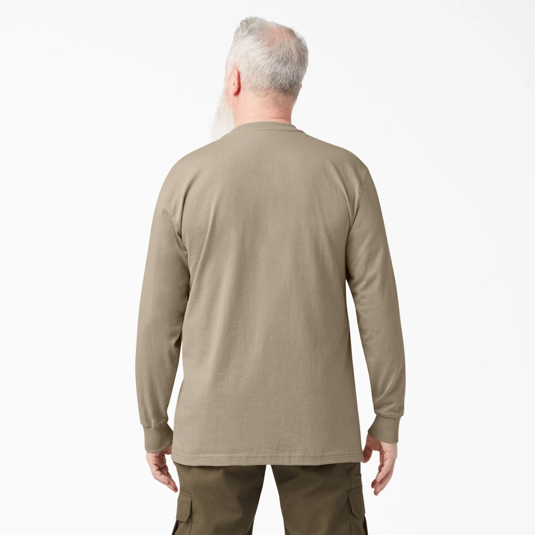 Dickies Heavyweight Long Sleeve Henley T-Shirt - Image 12