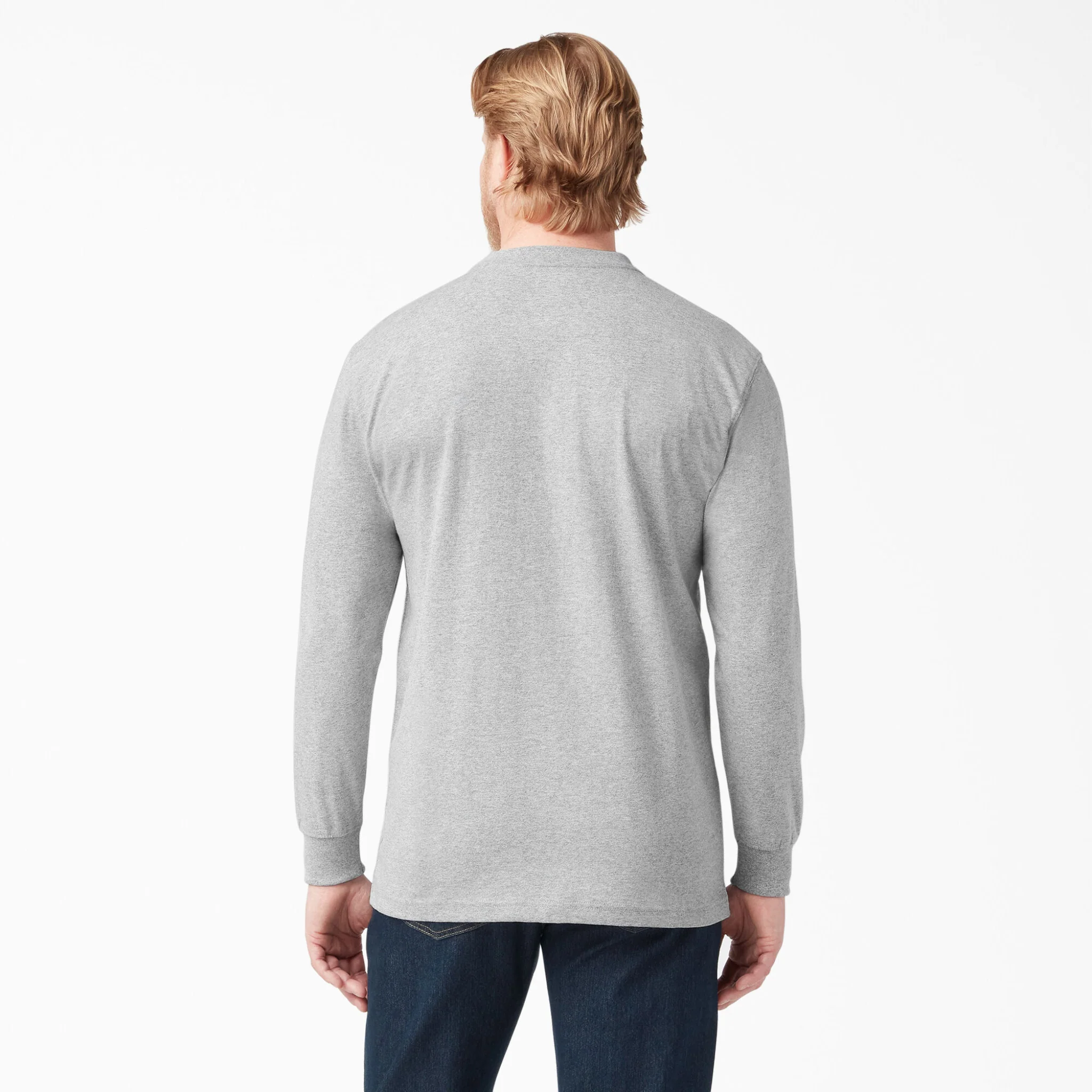 Dickies Heavyweight Long Sleeve Henley T-Shirt - Image 18
