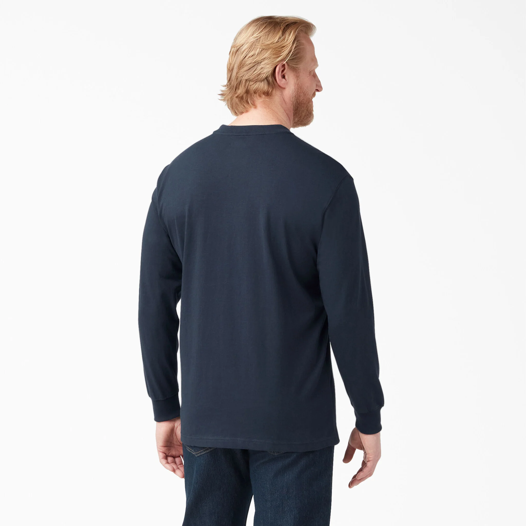 Dickies Heavyweight Long Sleeve Henley T-Shirt - Image 9