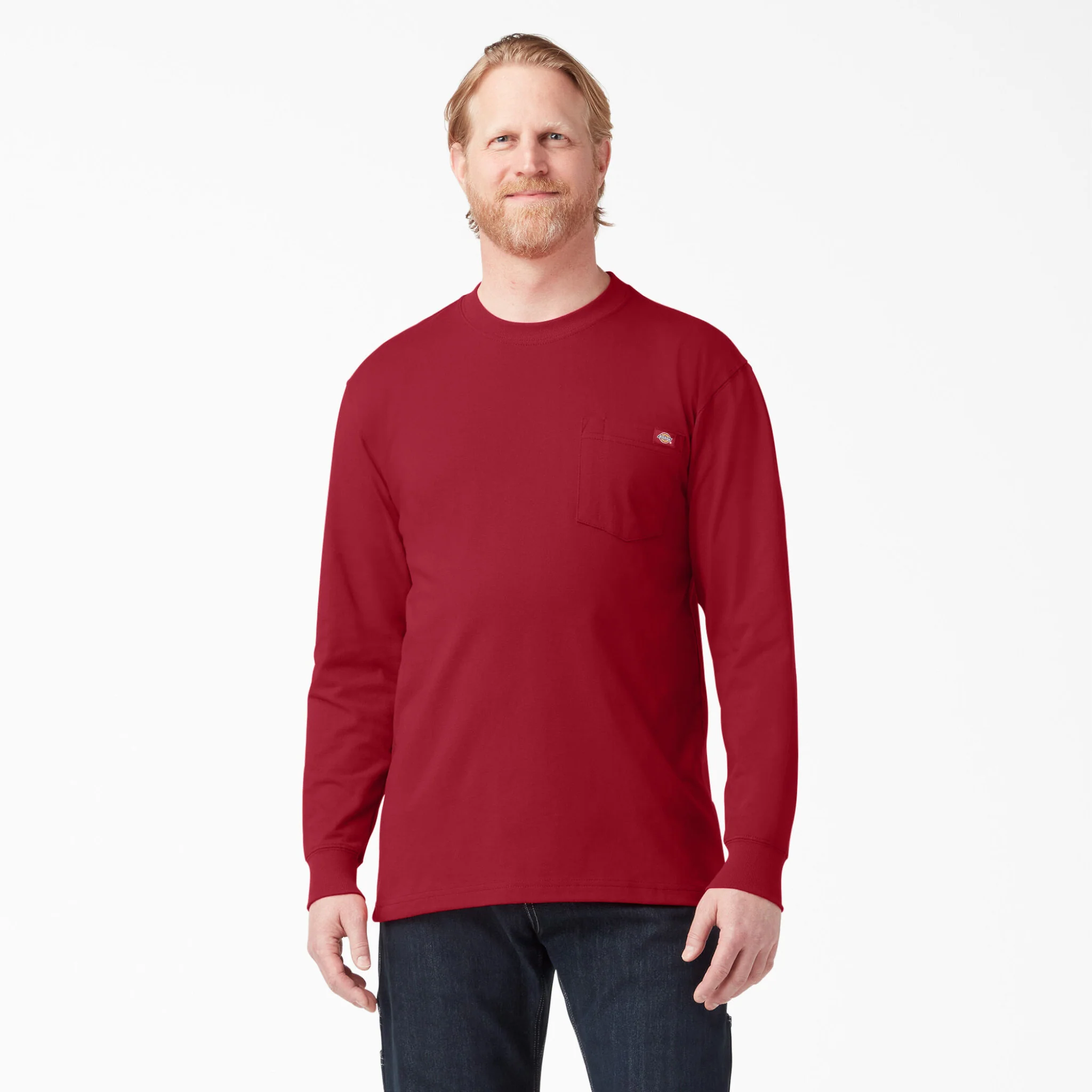 Dickies Heavyweight Long Sleeve Pocket T-Shirt - Image 11