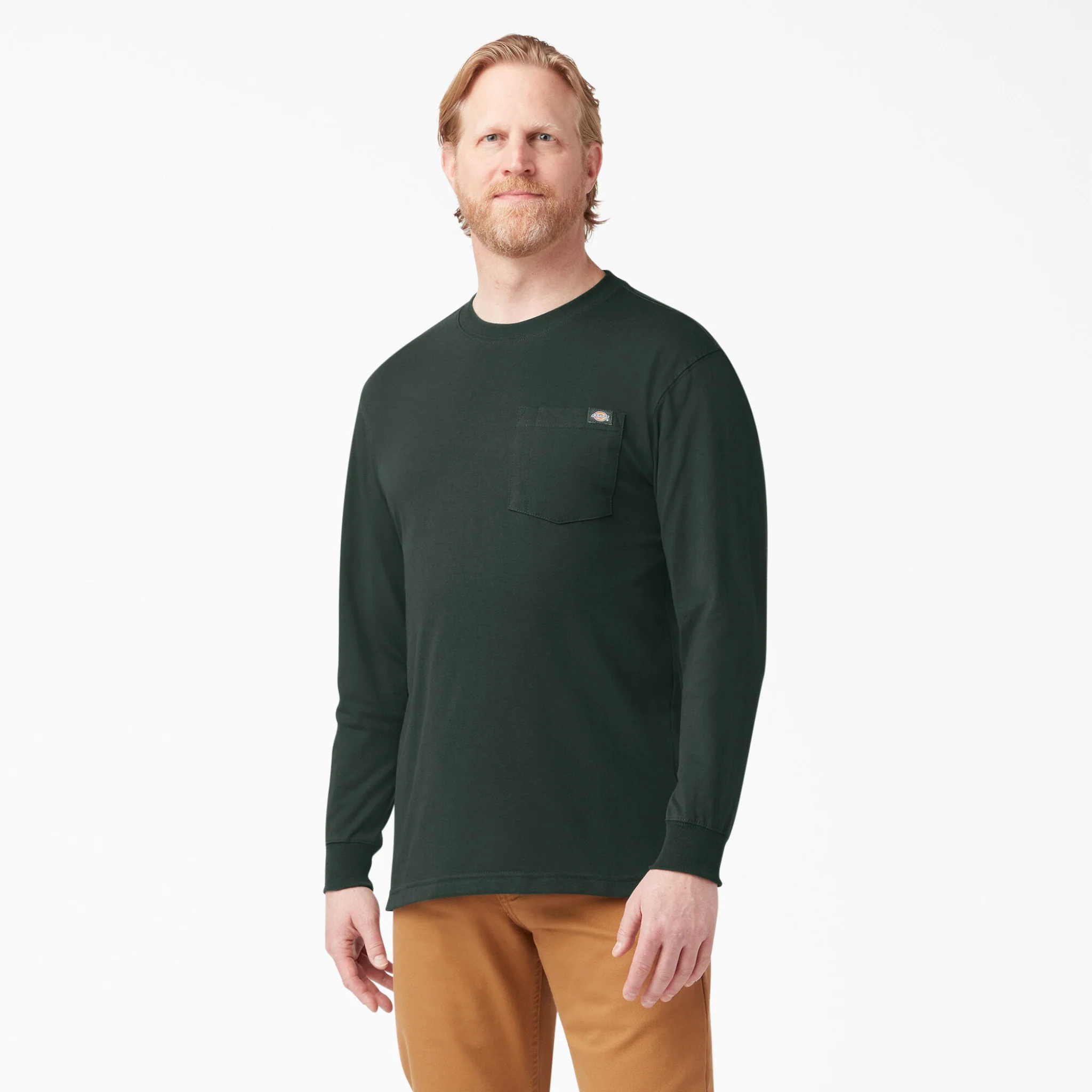 Dickies Heavyweight Long Sleeve Pocket T-Shirt - Image 12